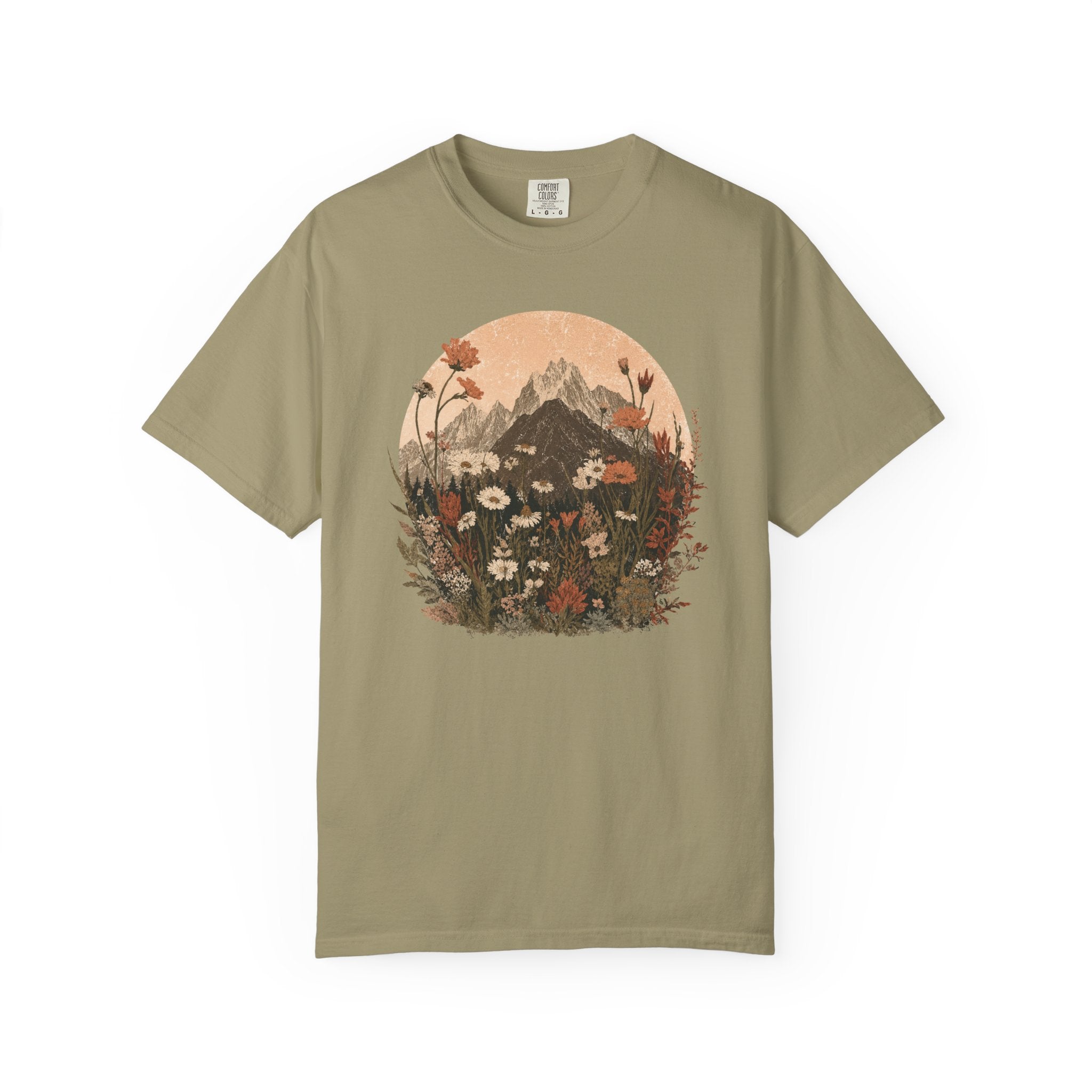 Mountains and Wildflowers T-shirt
