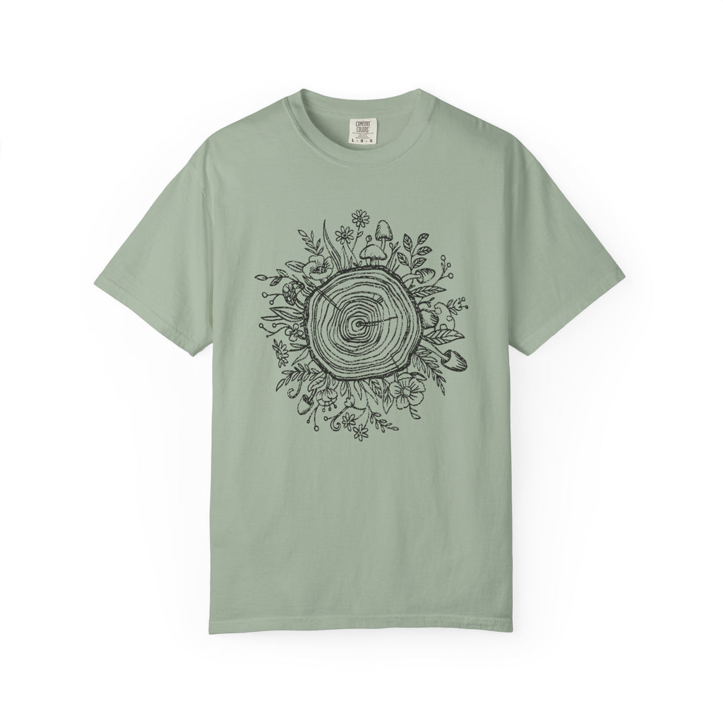 Wood Ring Block Print T-shirt