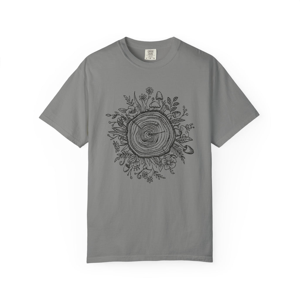 Wood Ring Block Print T-shirt