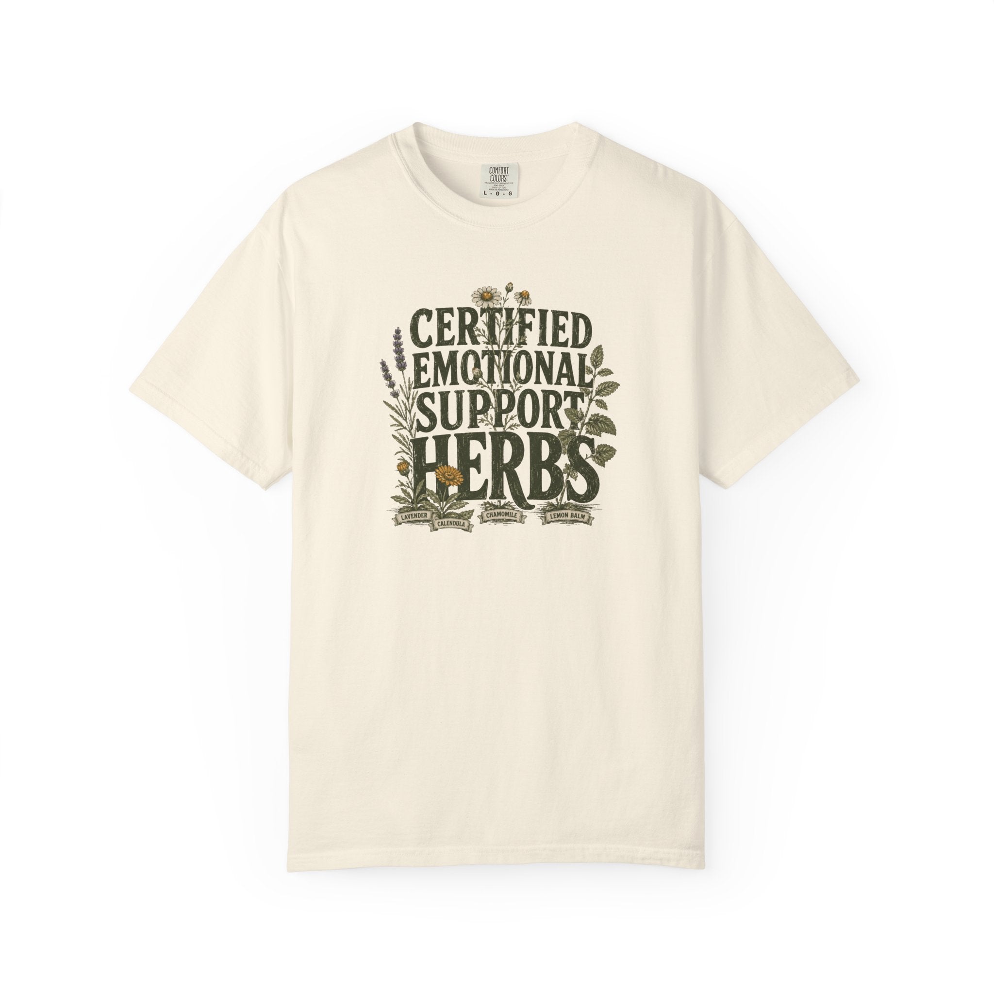 Certified Emotion Support Herbs T-shirt