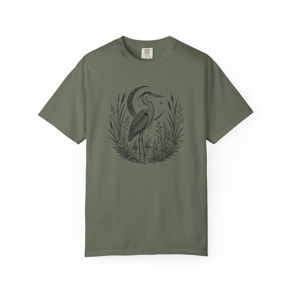 Heron Block Print T-shirt