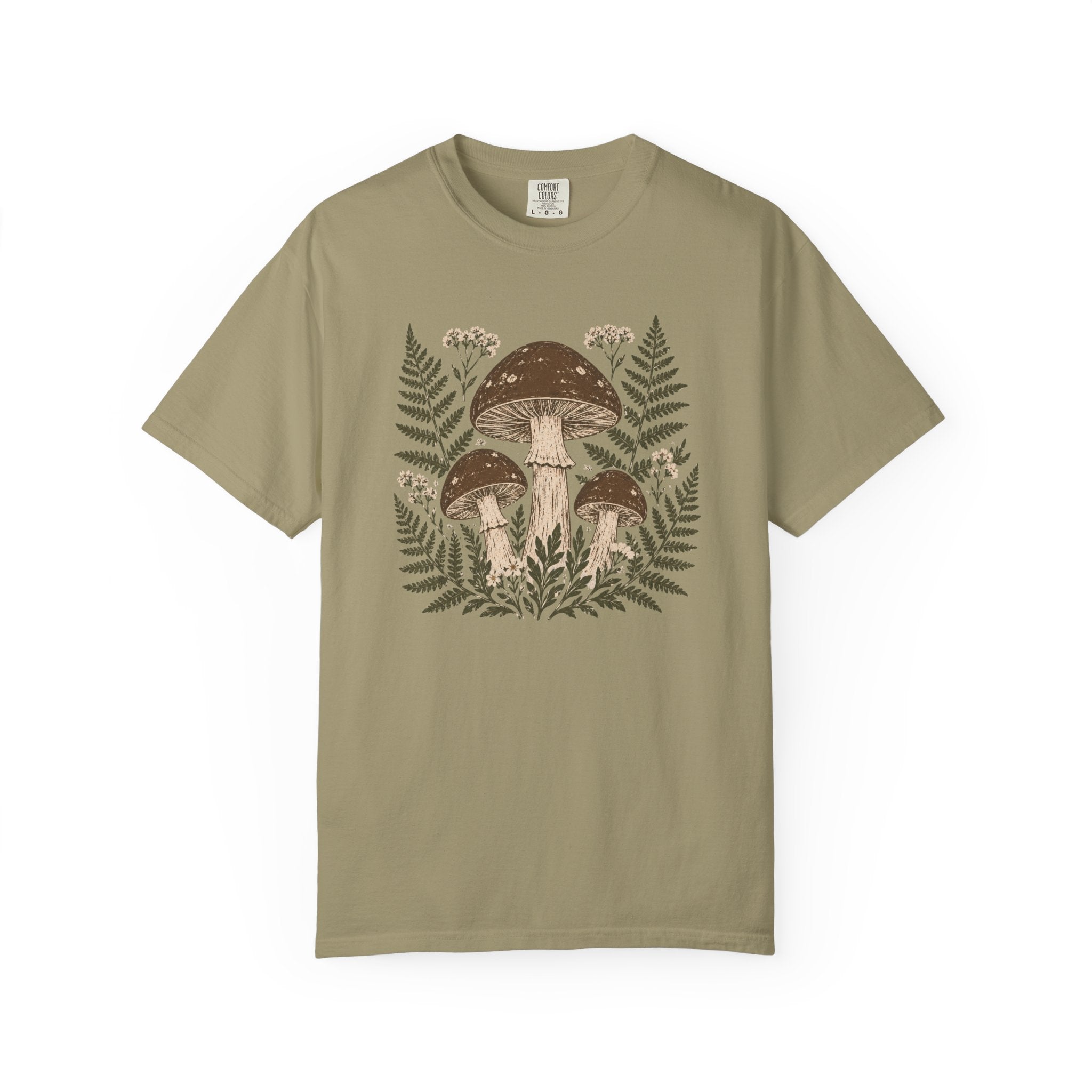 Mushroom Block Print T-shirt