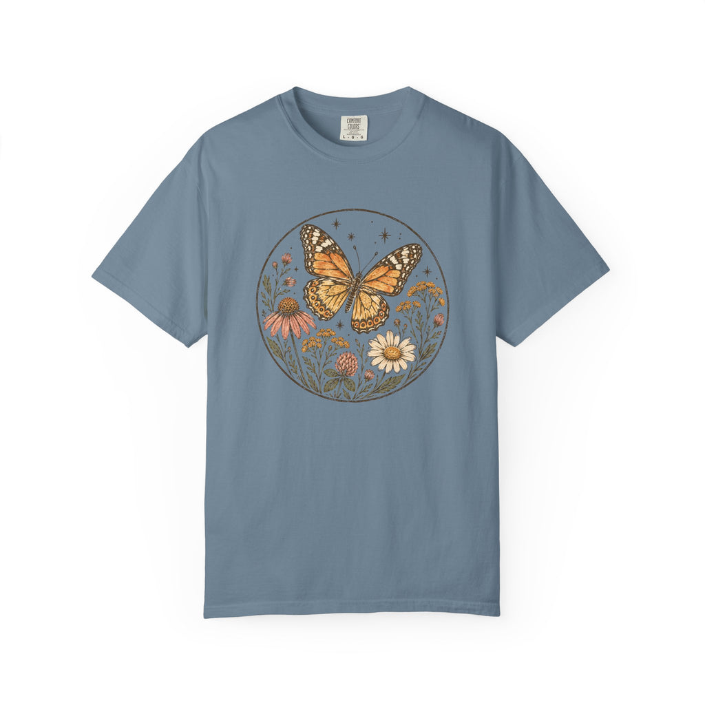 Monarch Butterfly Block Print