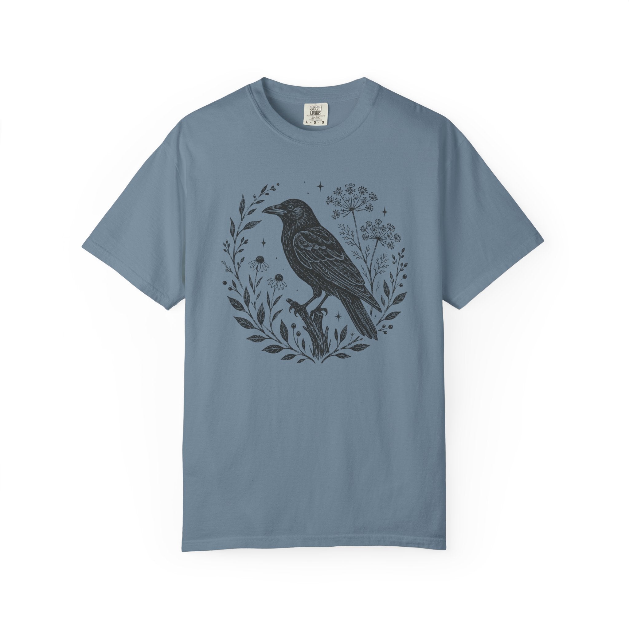 Raven Block Print T-shirt