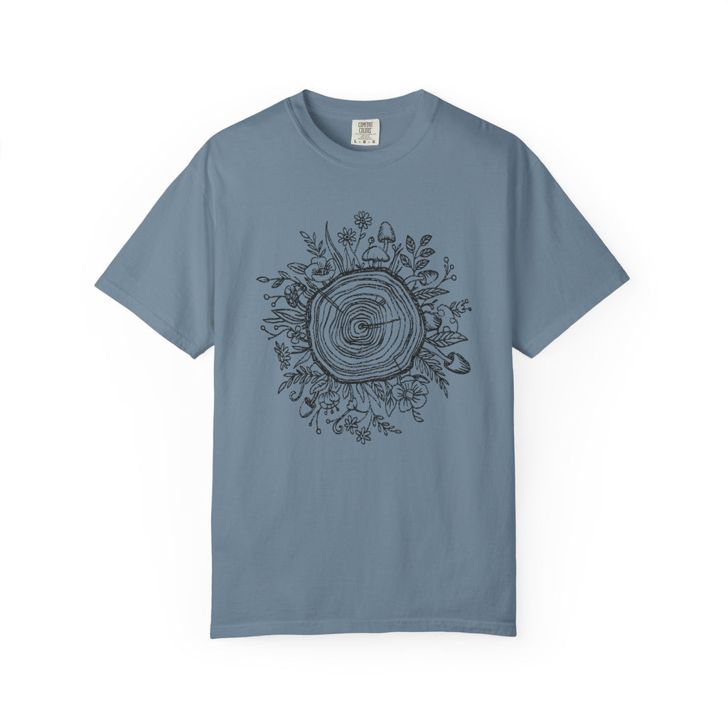 Wood Ring Block Print T-shirt