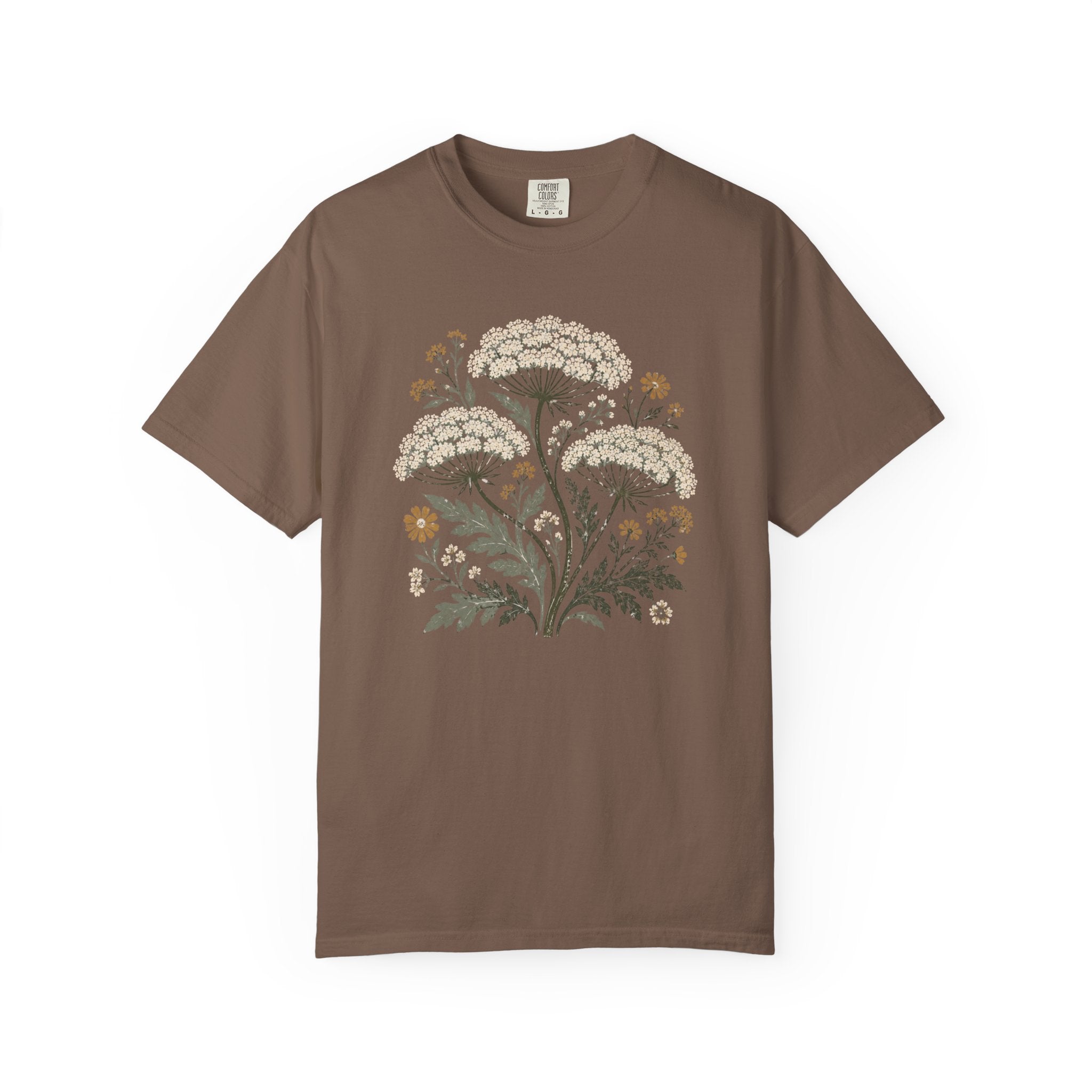 Queen Anne's Lace Block Print T-shirt