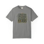 Certified Emotion Support Herbs T-shirt
