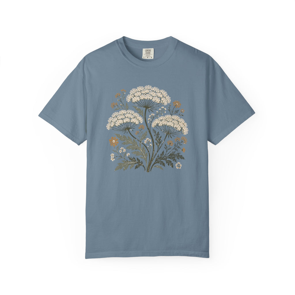 Queen Anne's Lace Block Print T-shirt
