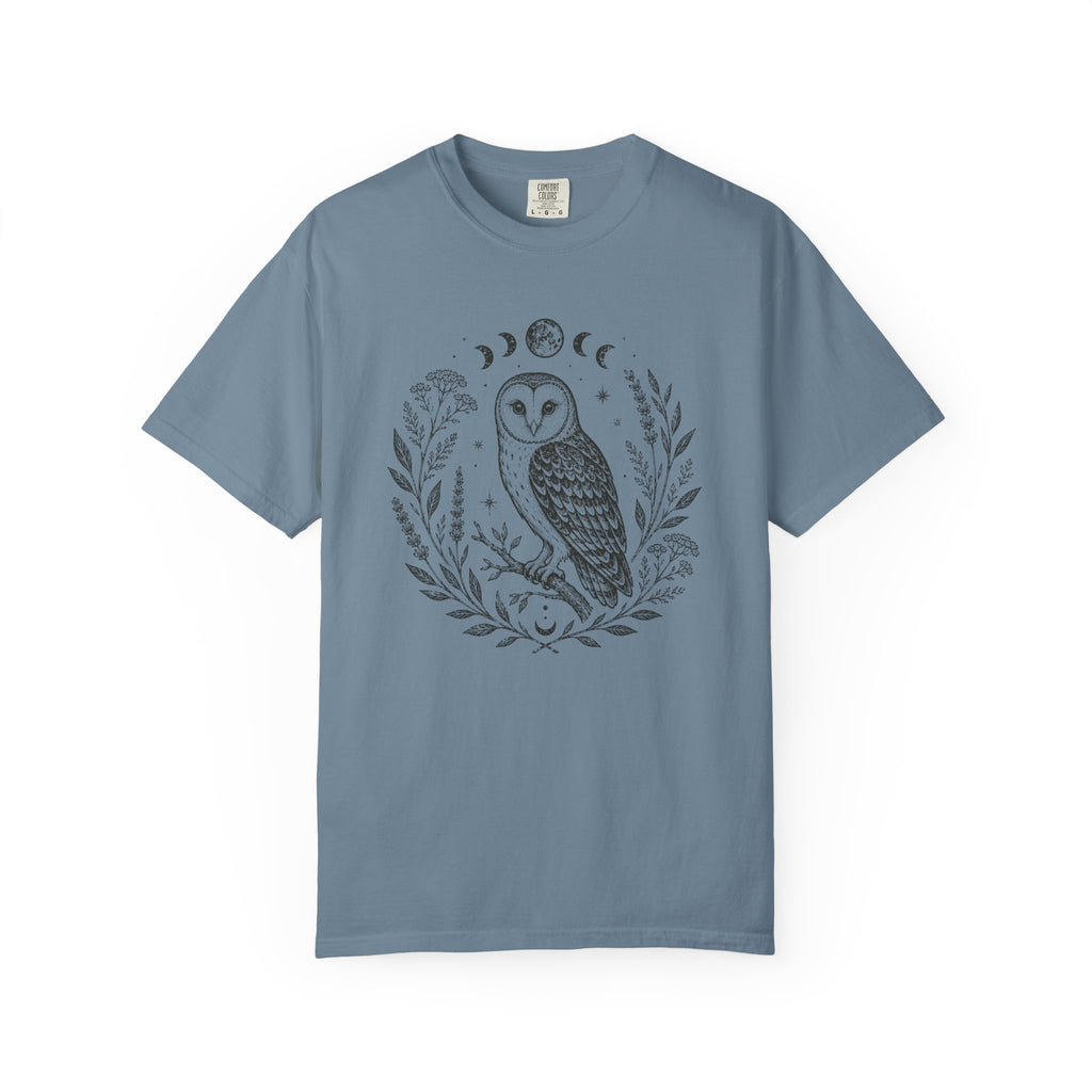 Owl Block Print T-shirt