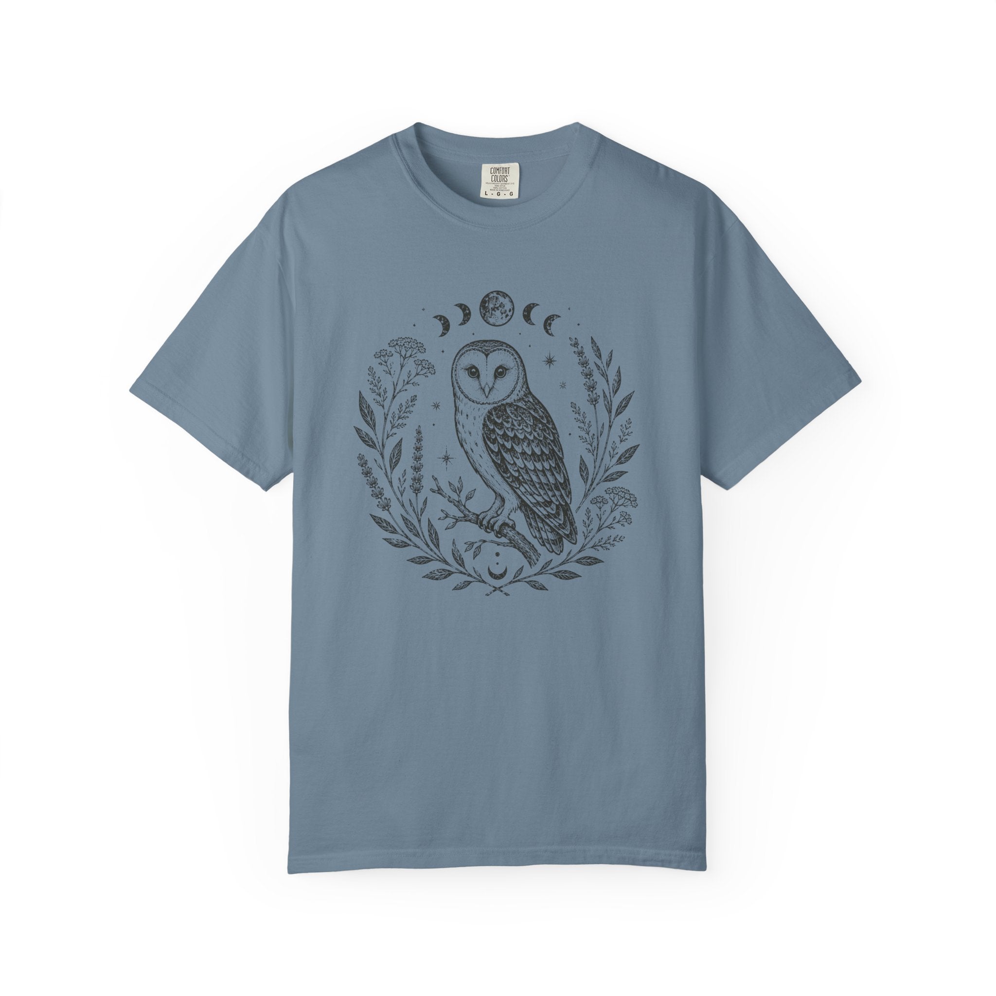 Owl Block Print T-shirt