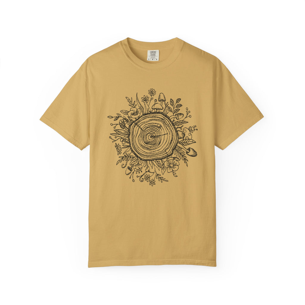 Wood Ring Block Print T-shirt