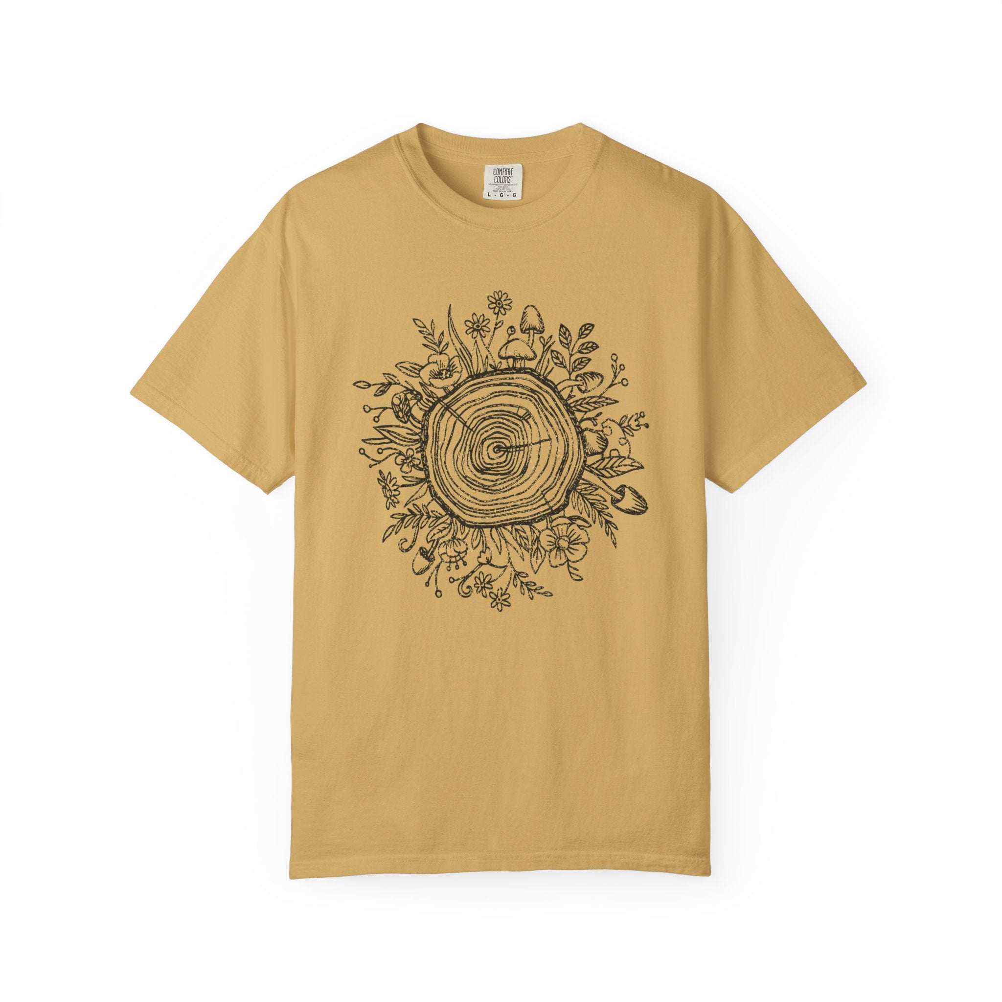 Wood Ring Block Print T-shirt