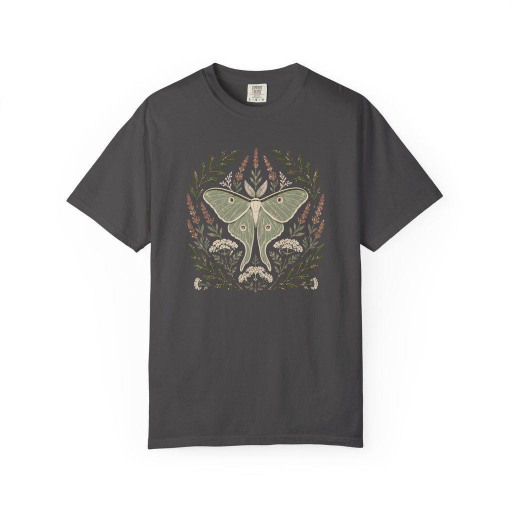 Luna Moth Color Block Print T-shirt