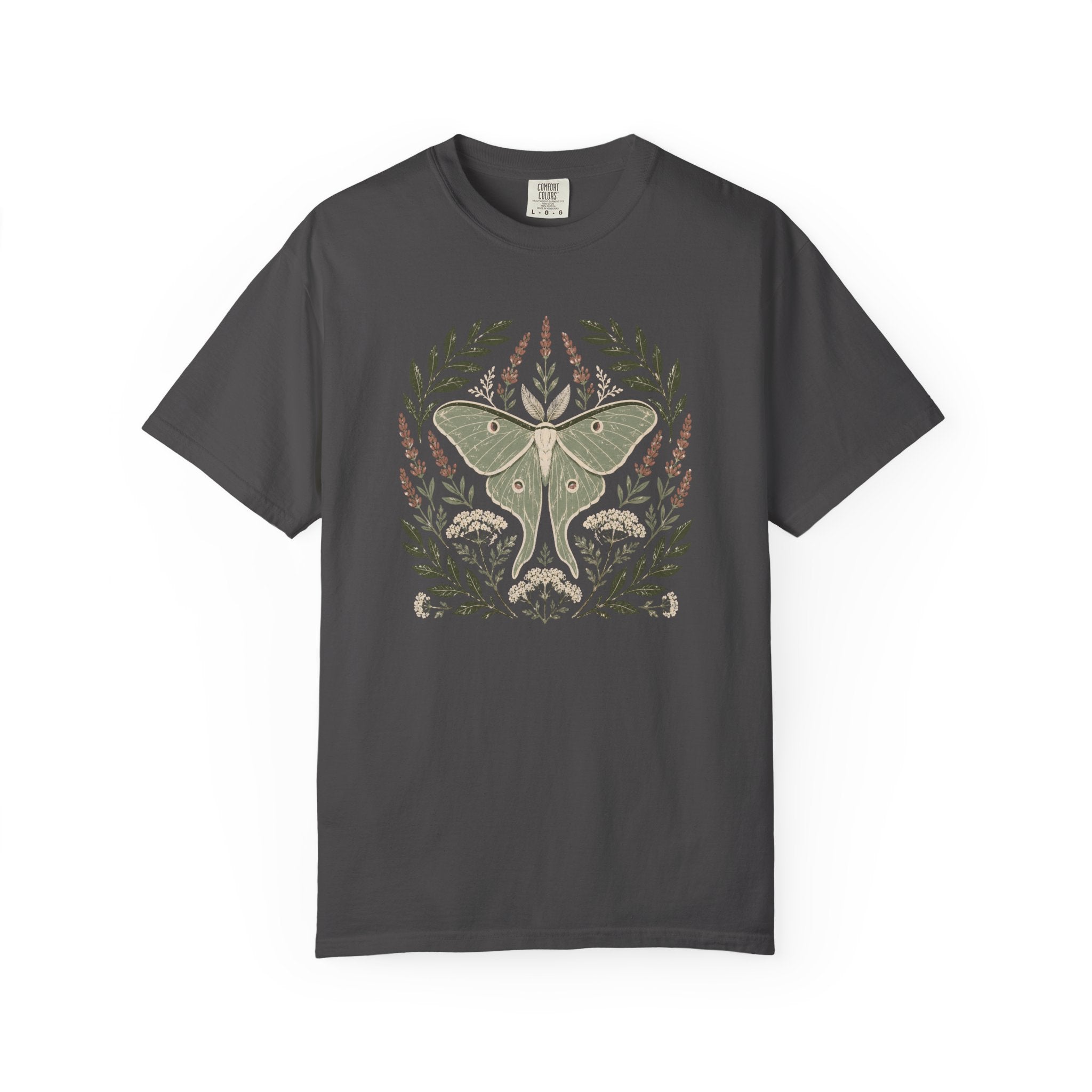 Luna Moth Color Block Print T-shirt