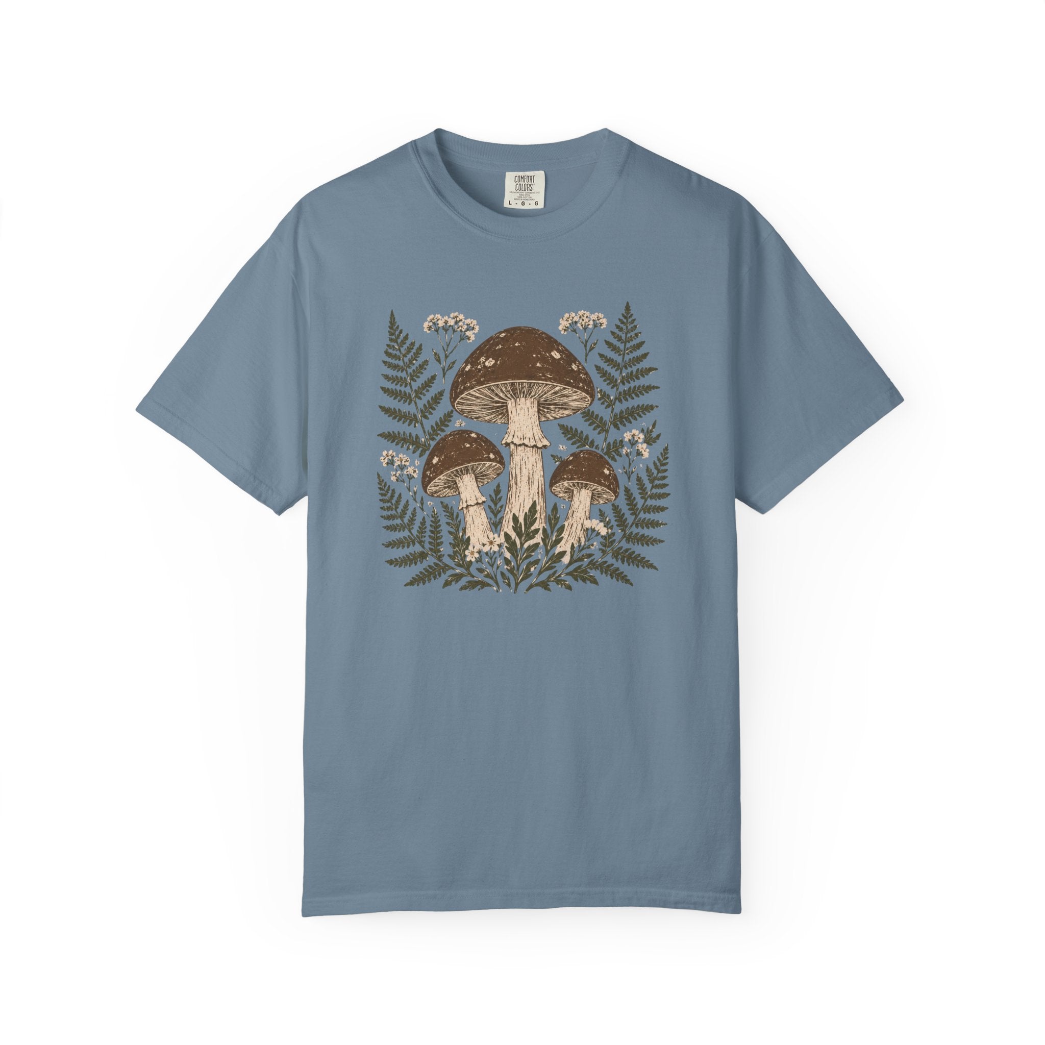 Mushroom Block Print T-shirt