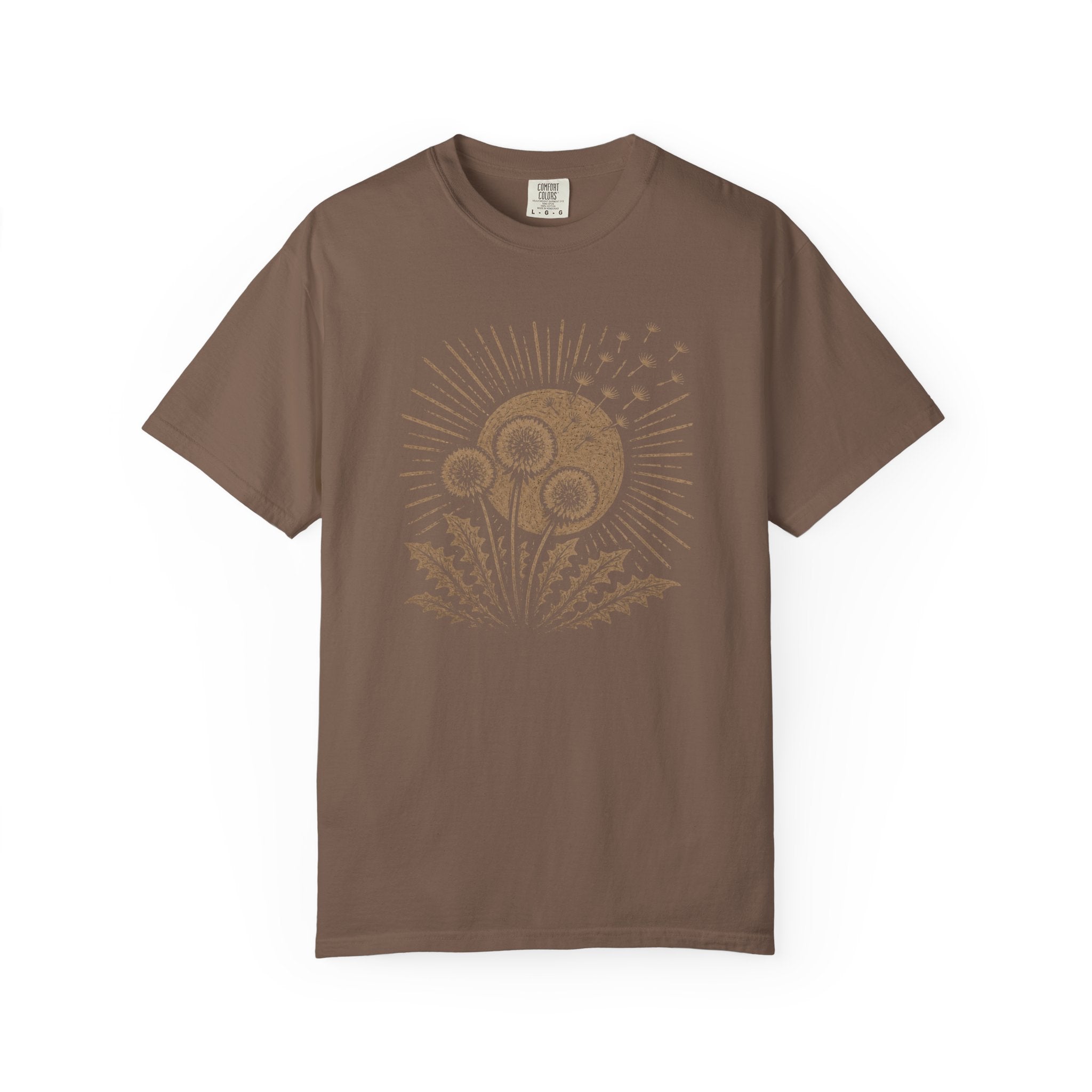Dandelion Wish Block Print T-shirt