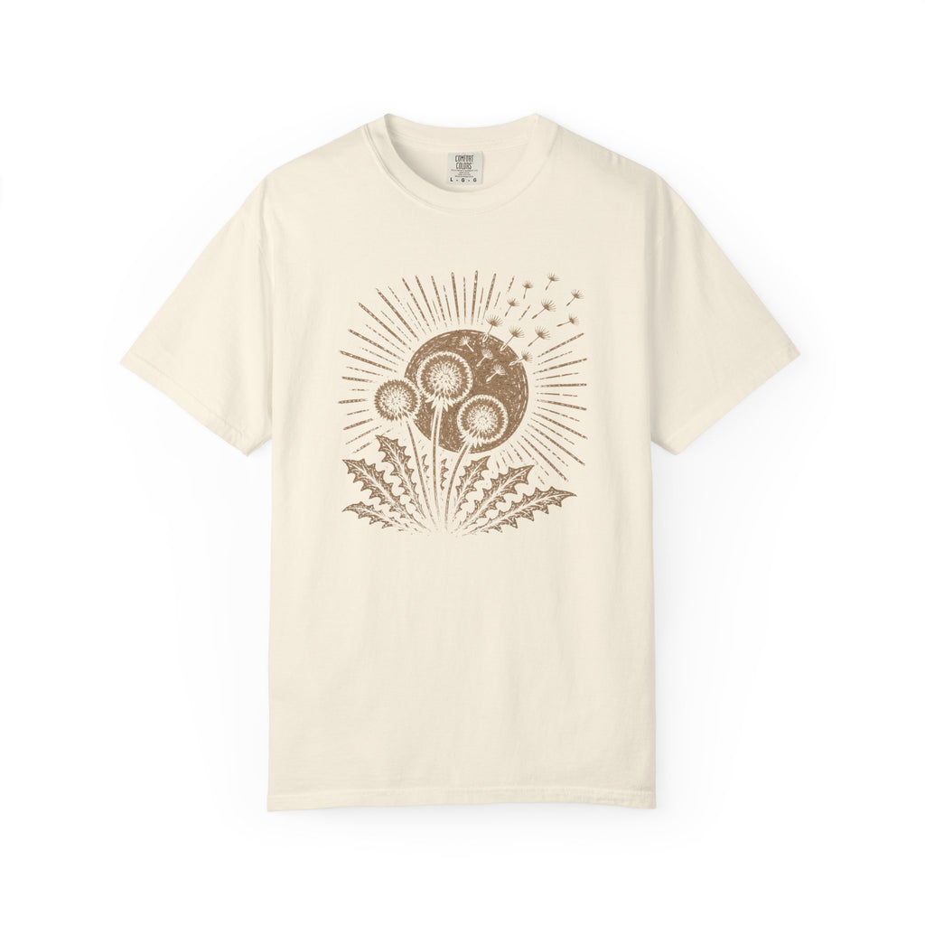 Dandelion Wish Block Print T-shirt