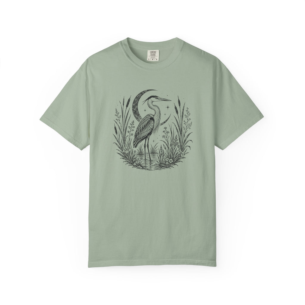 Heron Block Print T-shirt