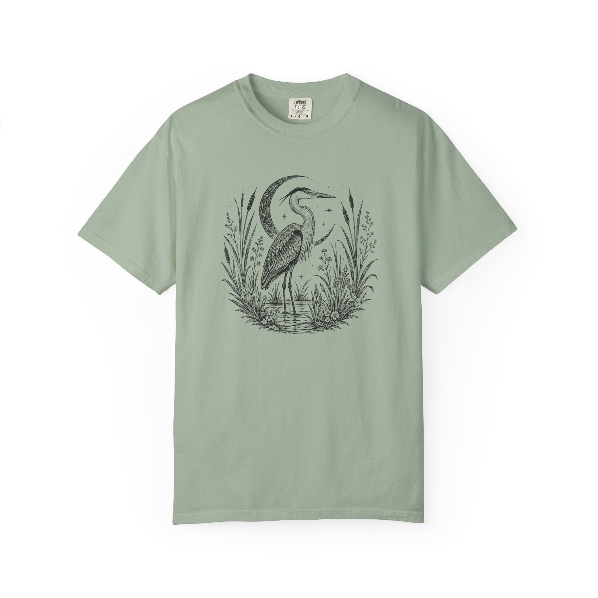 Heron Block Print T-shirt