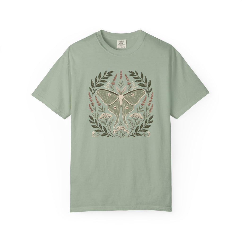 Luna Moth Color Block Print T-shirt