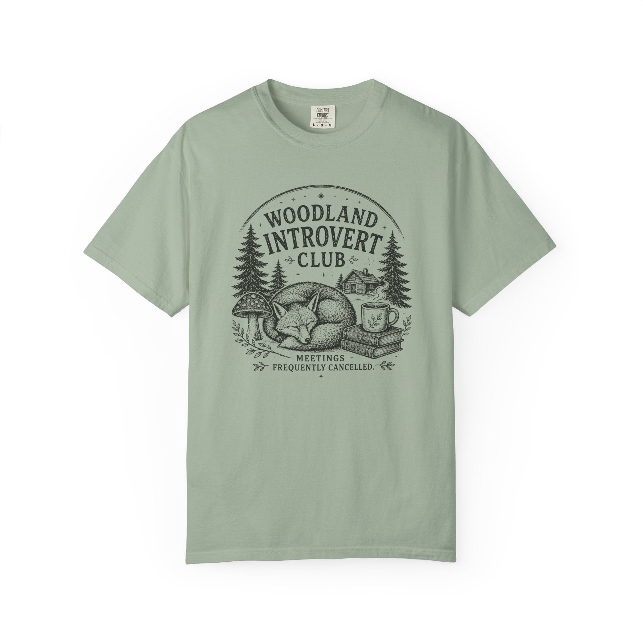 Woodland Introvert Club T-shirt
