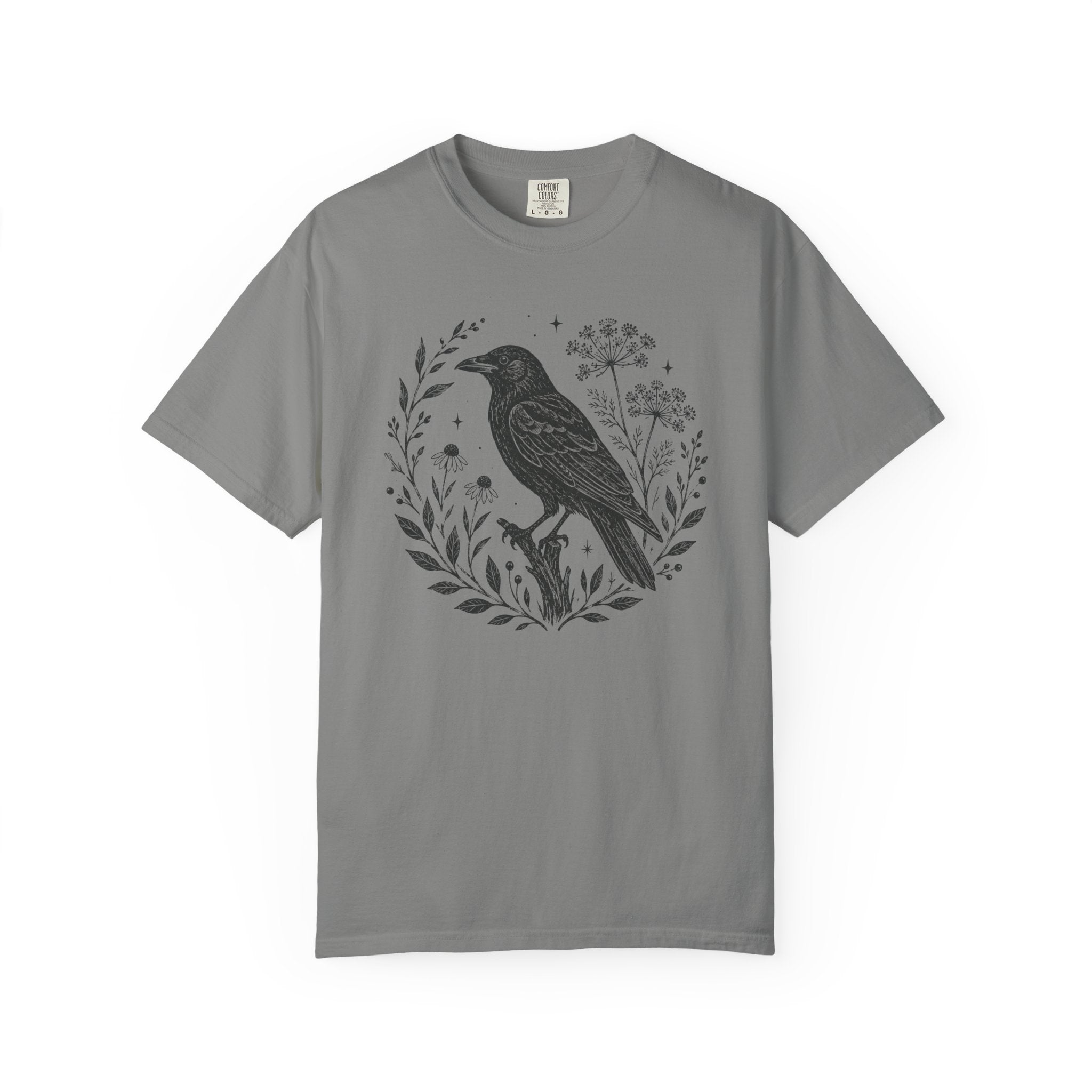 Raven Block Print T-shirt