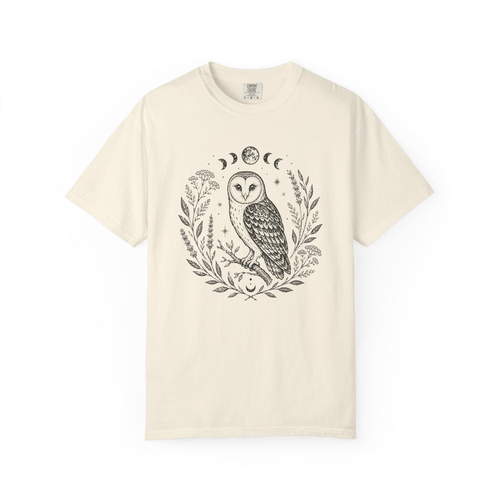 Owl Block Print T-shirt