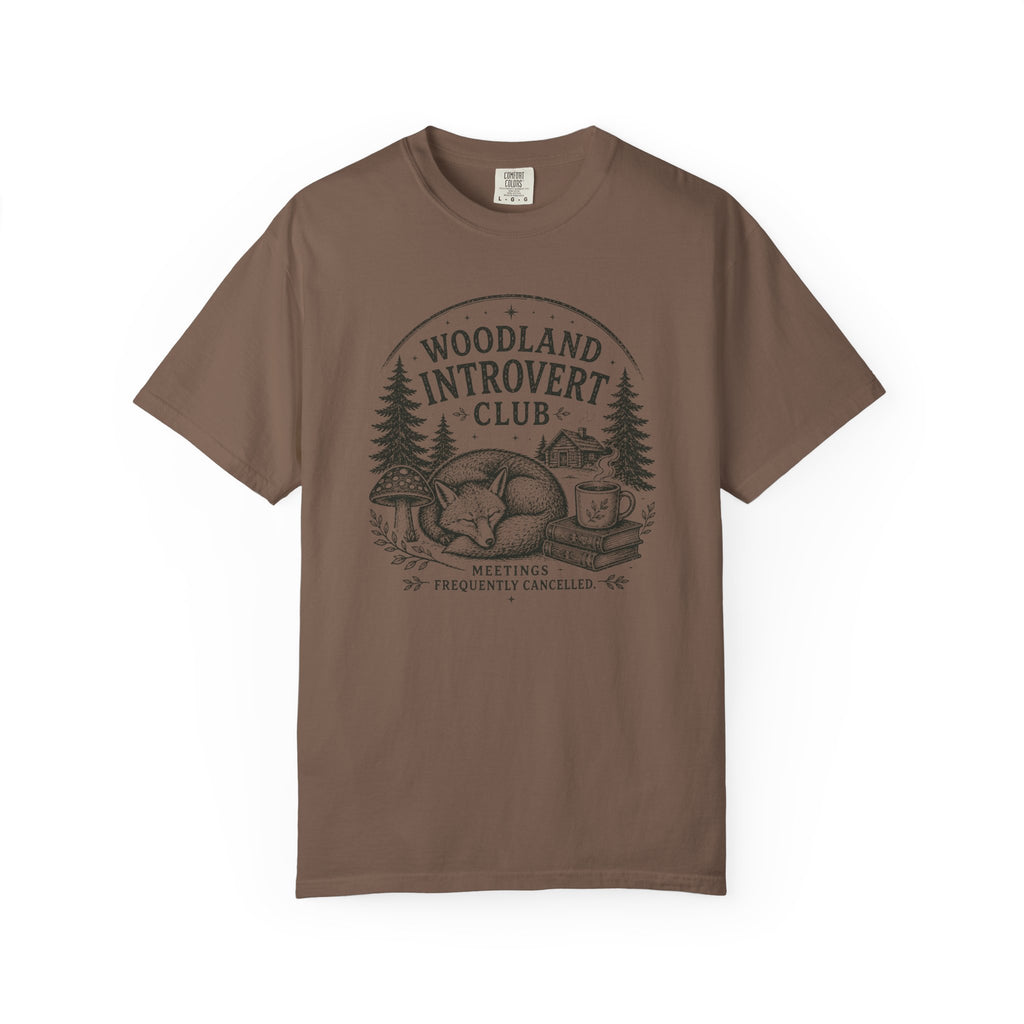 Woodland Introvert Club T-shirt