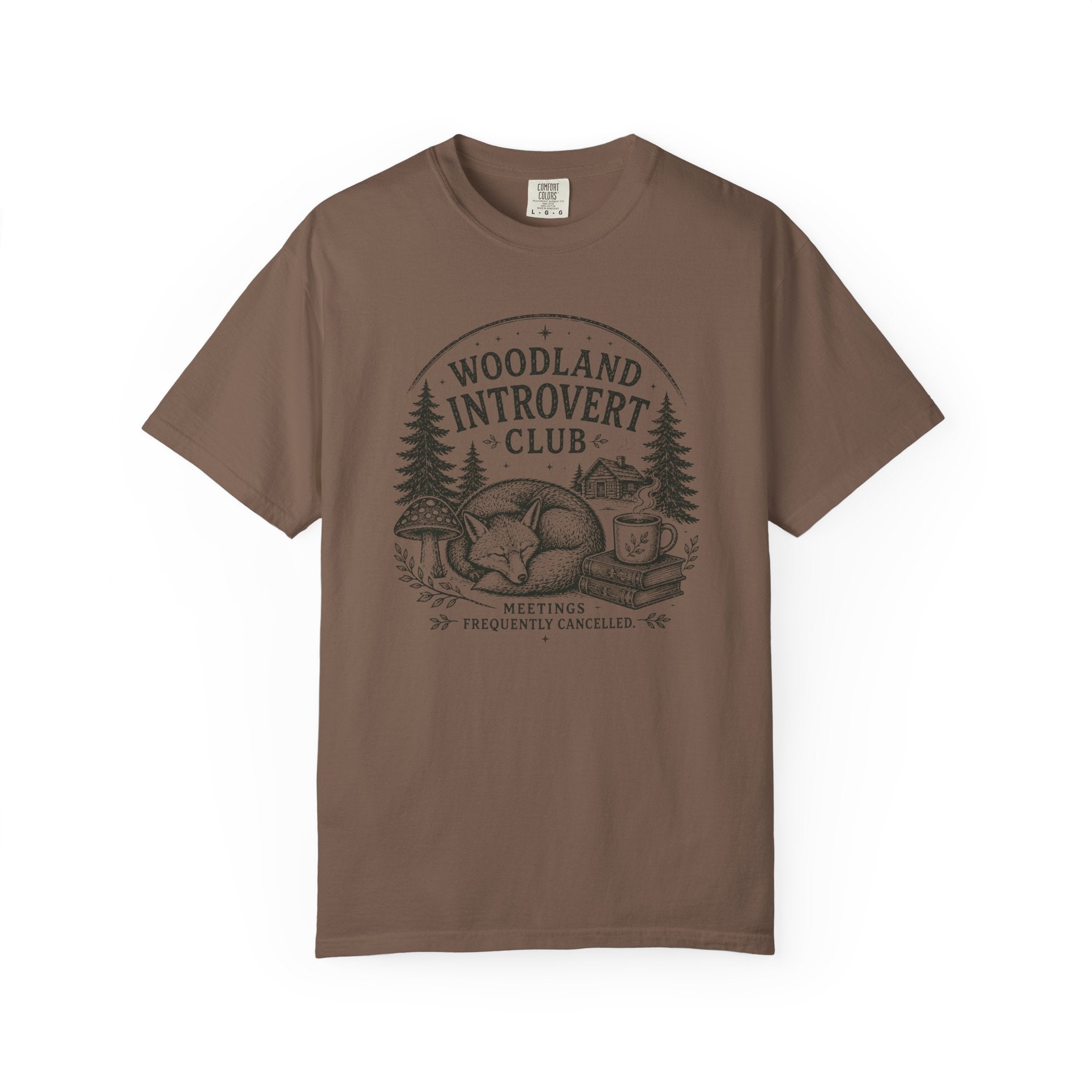 Woodland Introvert Club T-shirt