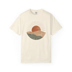 Minimal Sun and Mountains T-shirt