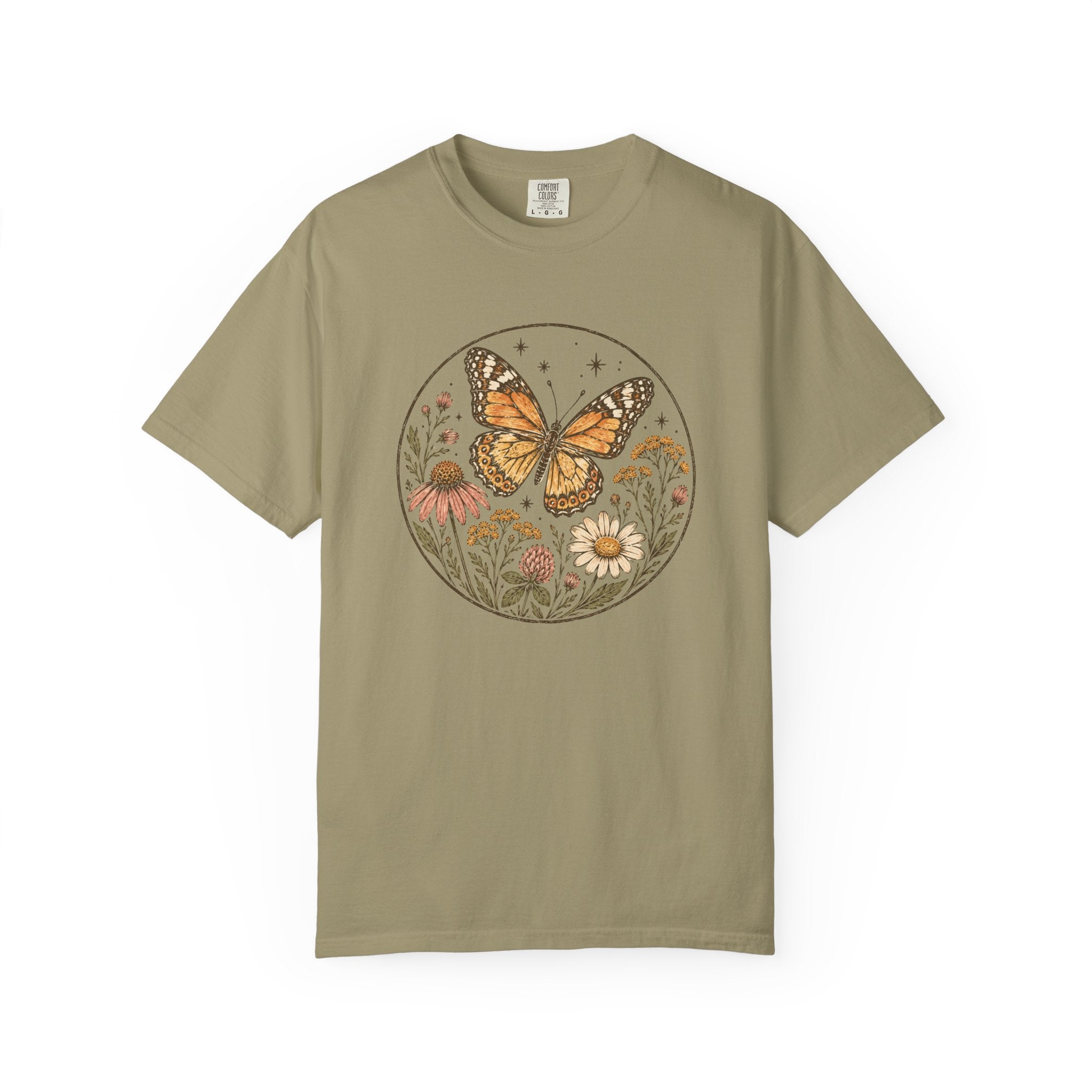 Monarch Butterfly Block Print