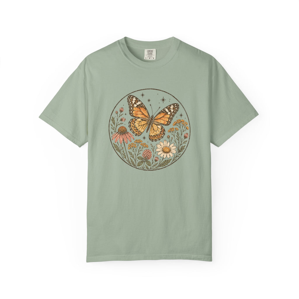Monarch Butterfly Block Print