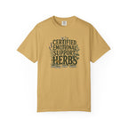 Certified Emotion Support Herbs T-shirt
