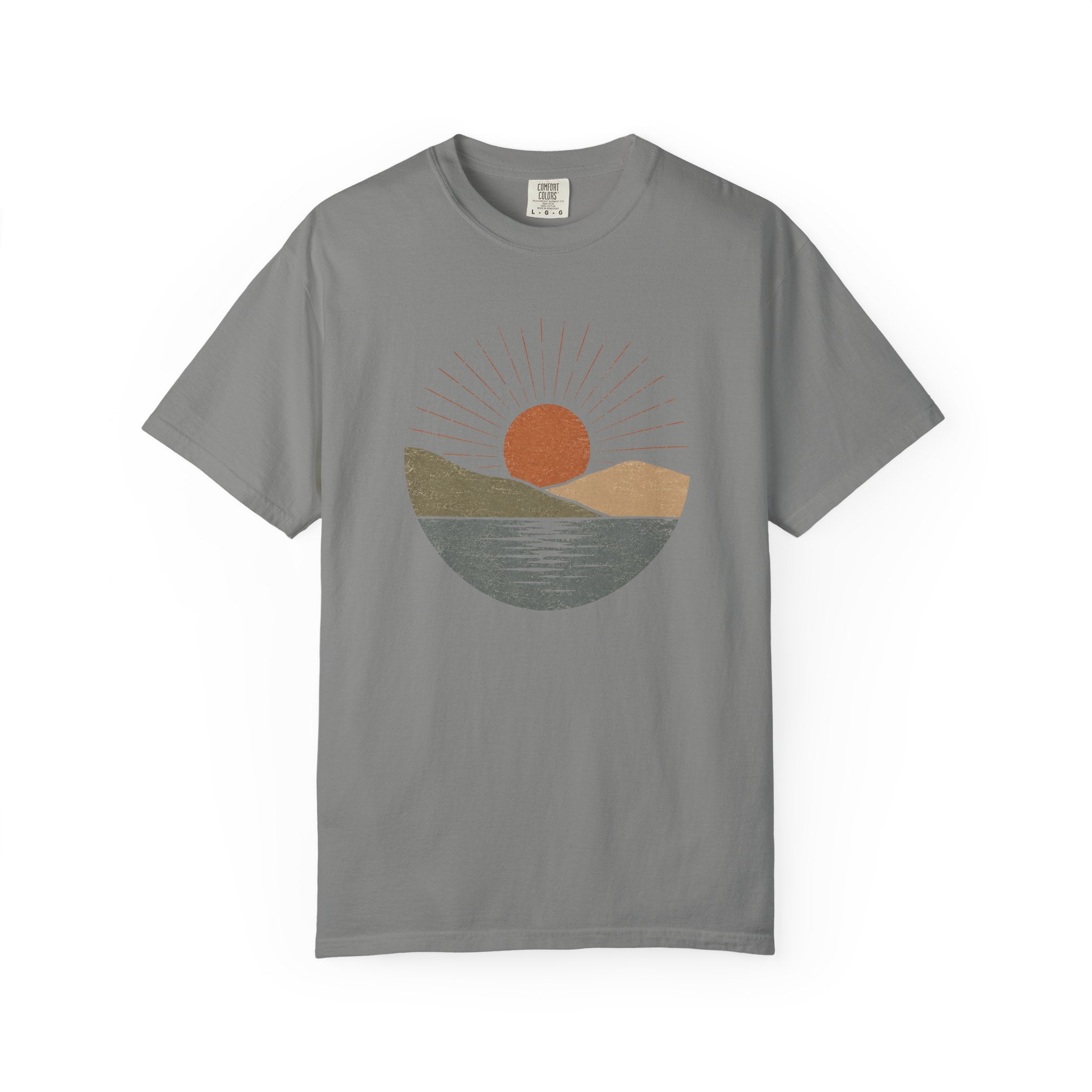 Minimal Sun and Water T-shirt