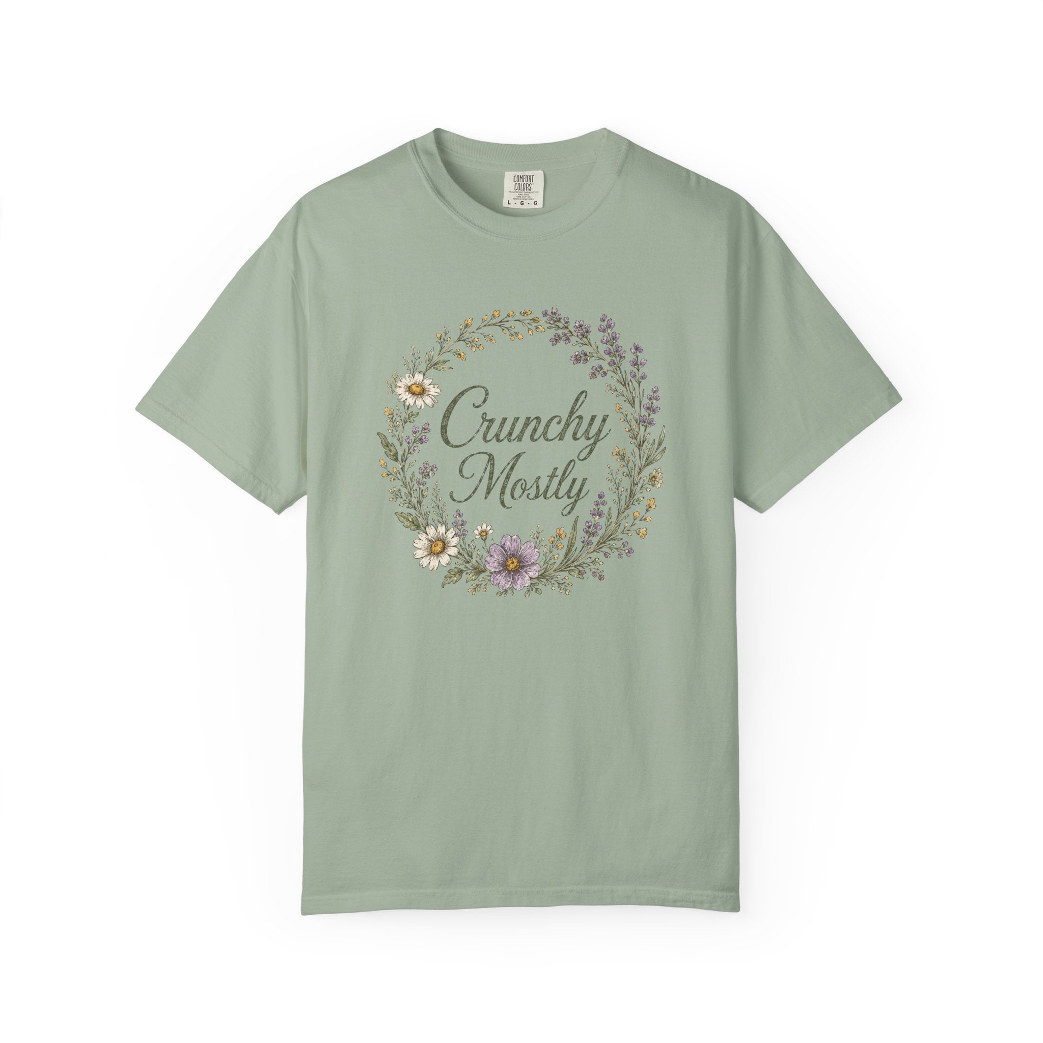 Crunchy Mostly Wreath T-shirt
