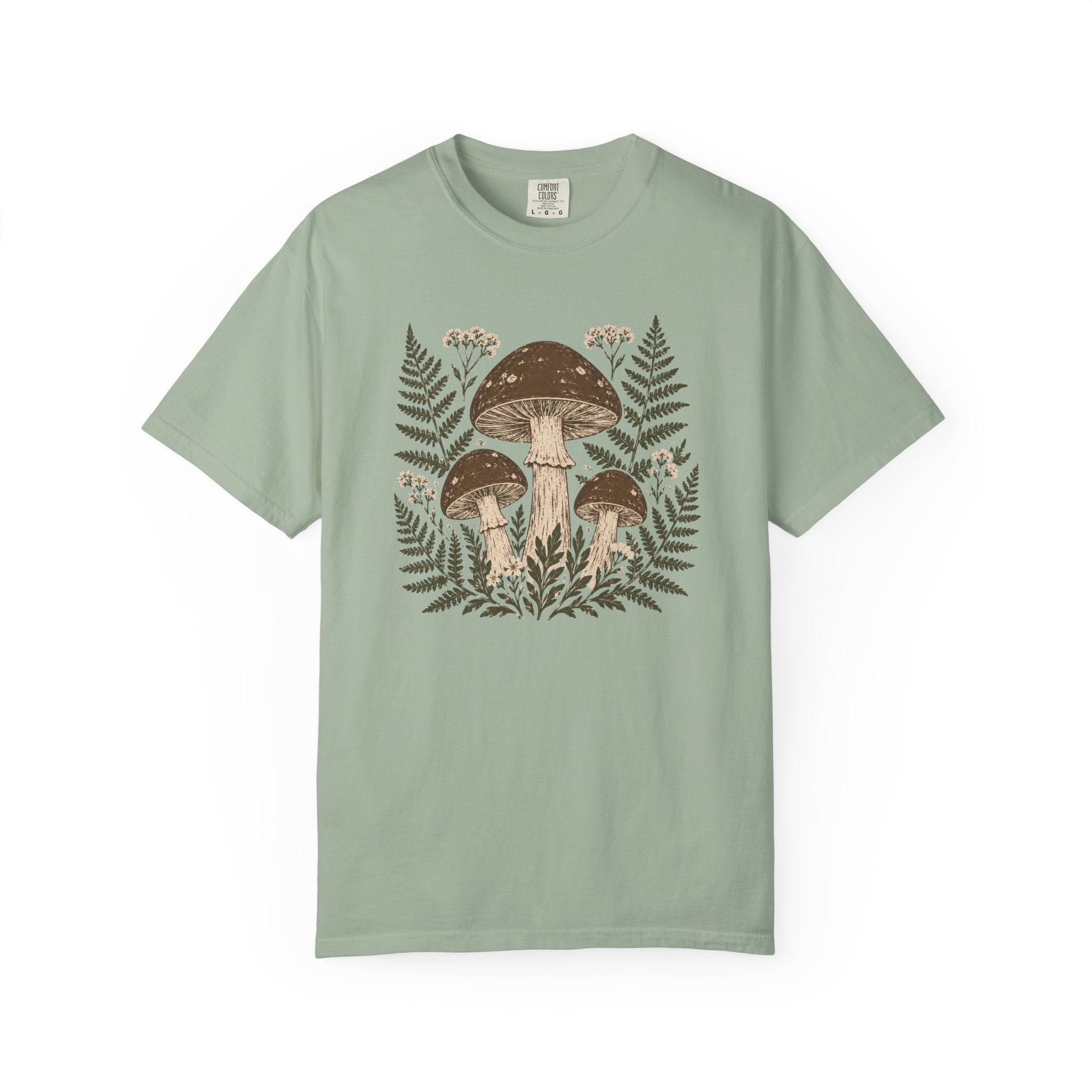 Mushroom Block Print T-shirt