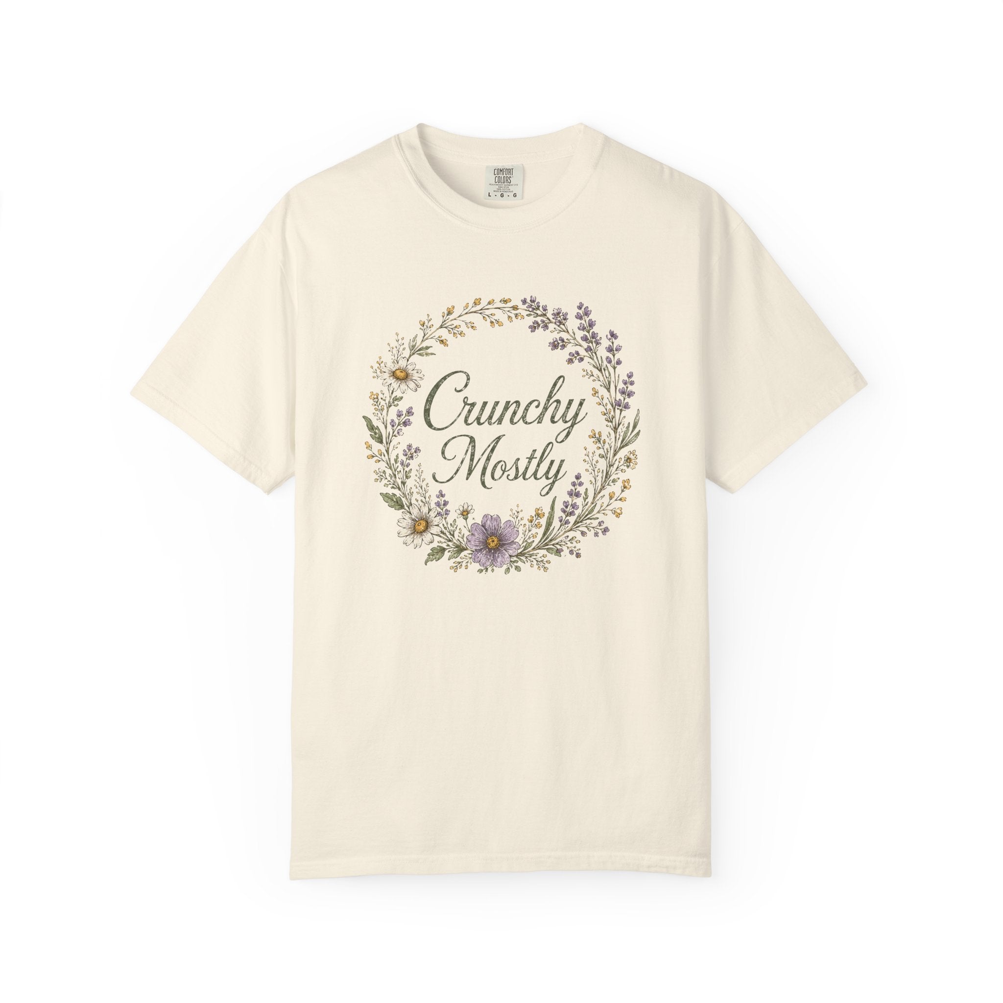 Crunchy Mostly Wreath T-shirt