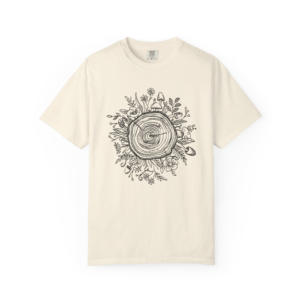 Wood Ring Block Print T-shirt