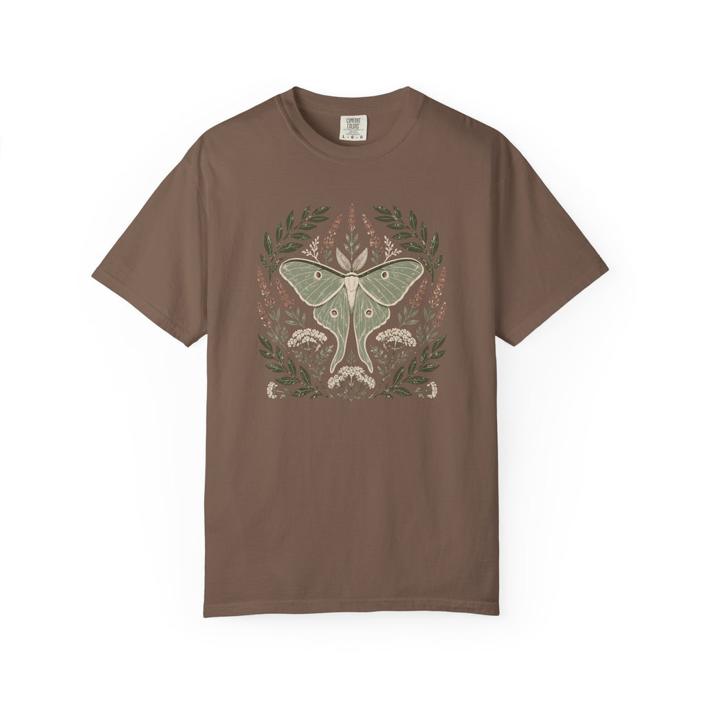 Luna Moth Color Block Print T-shirt