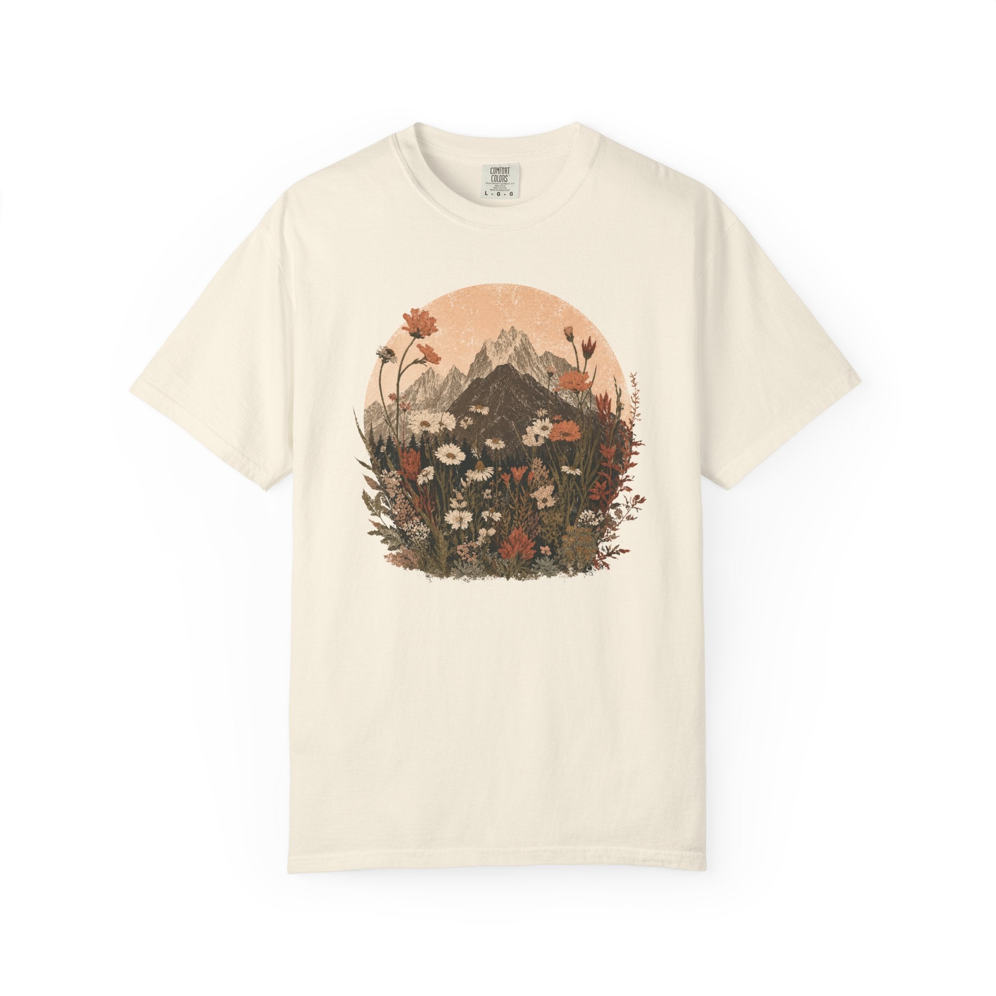 Mountains and Wildflowers T-shirt