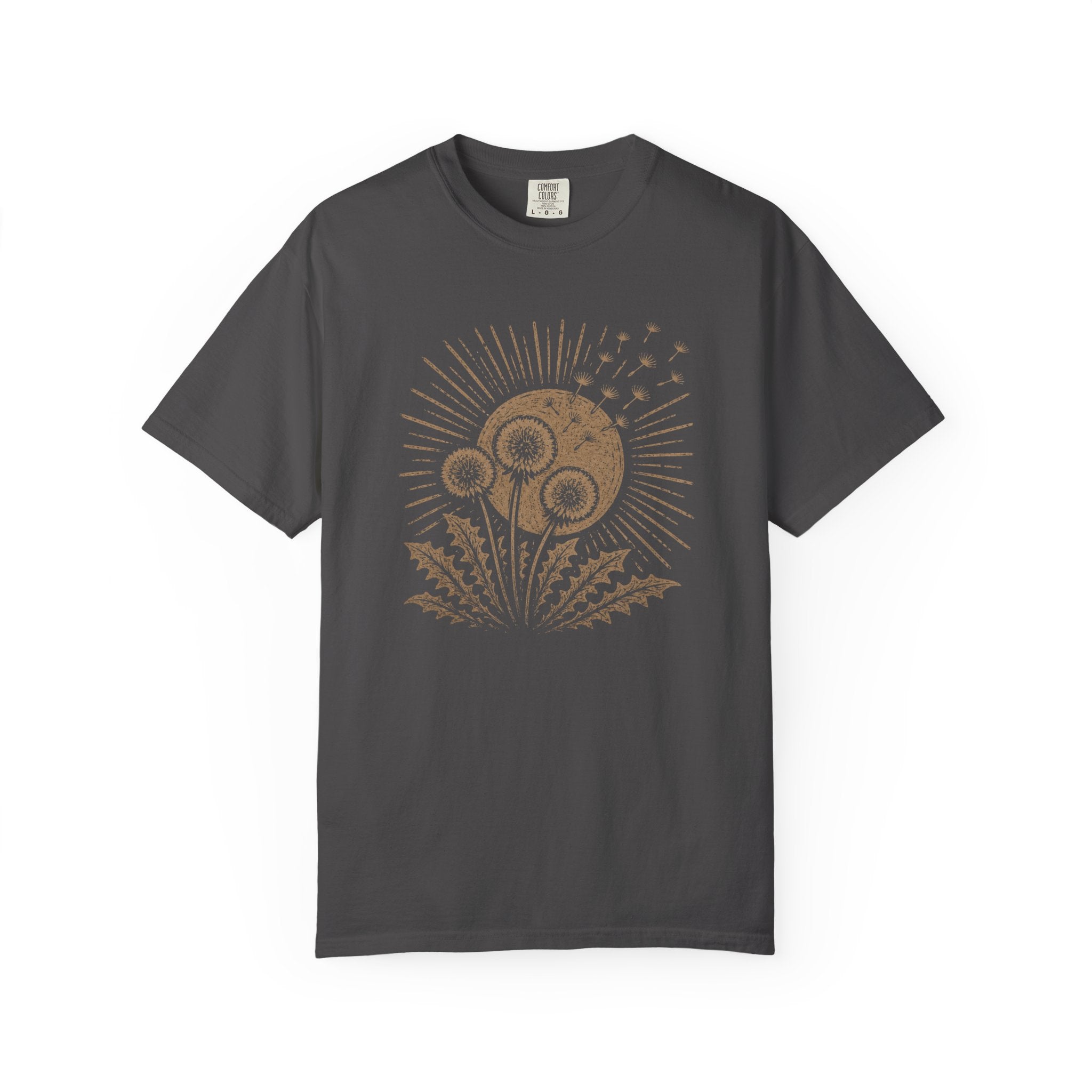 Dandelion Wish Block Print T-shirt