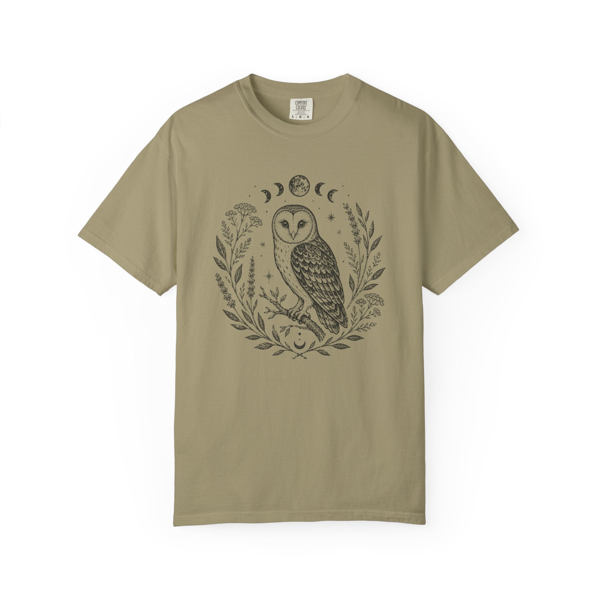 Owl Block Print T-shirt