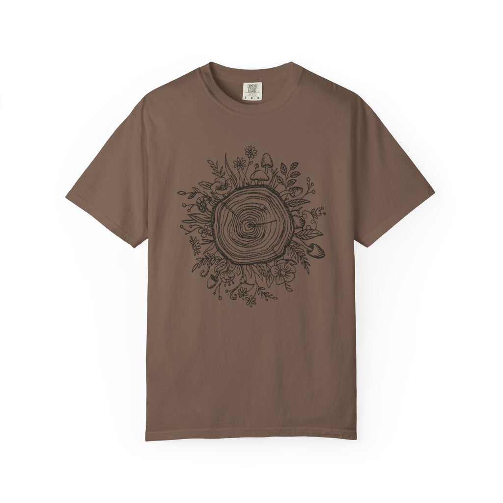 Wood Ring Block Print T-shirt