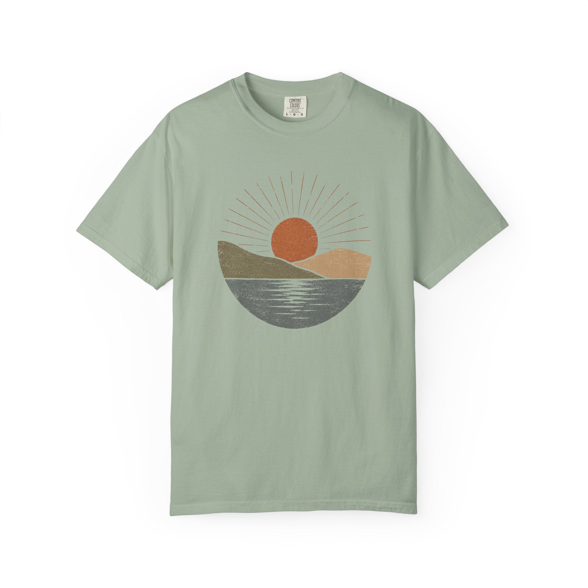 Minimal Sun and Water T-shirt