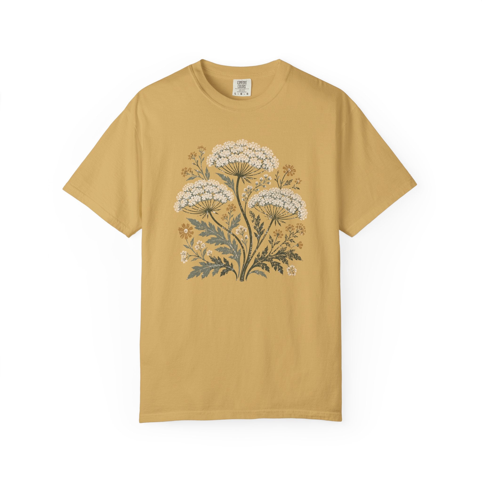 Queen Anne's Lace Block Print T-shirt