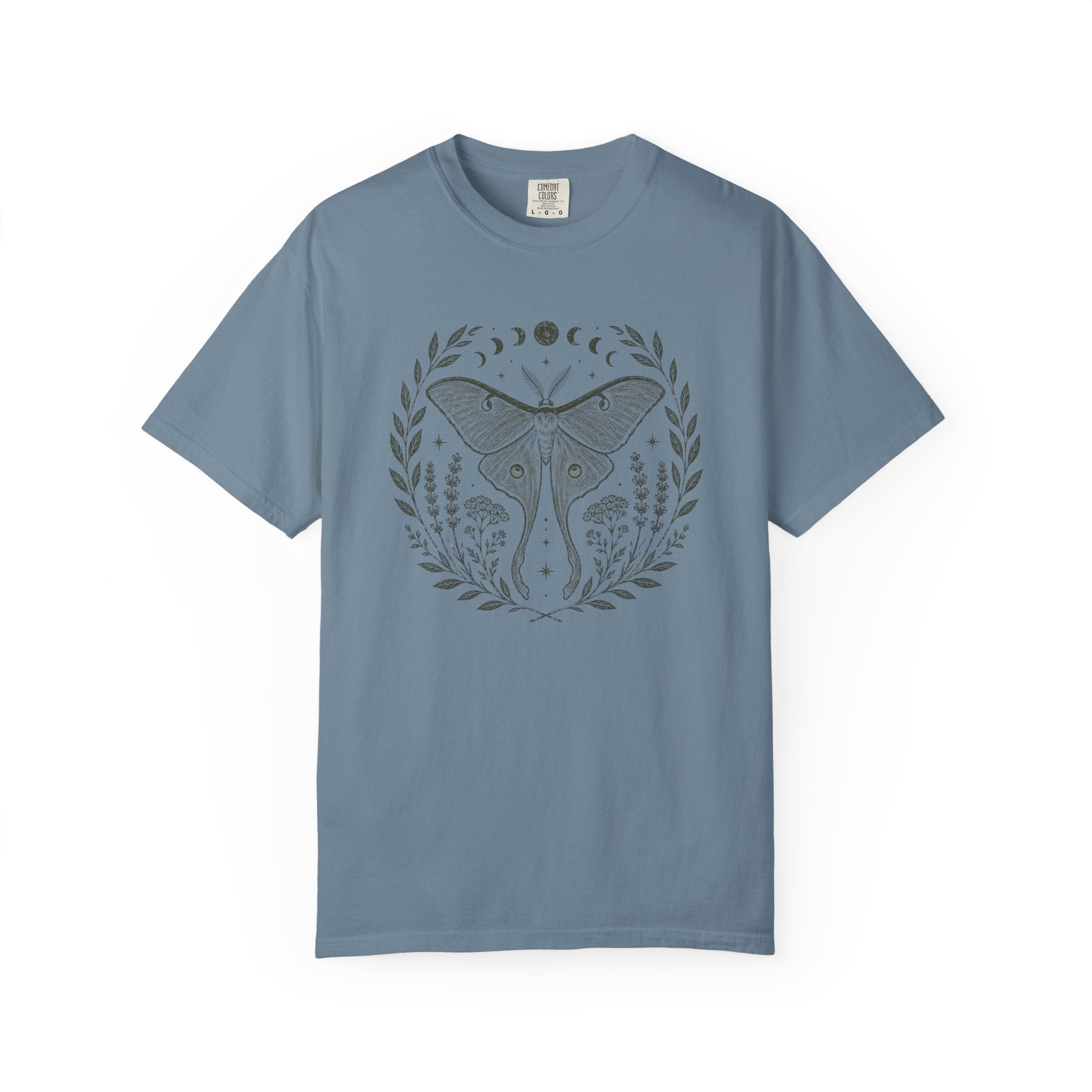 Luna Moth Block Print T-shirt