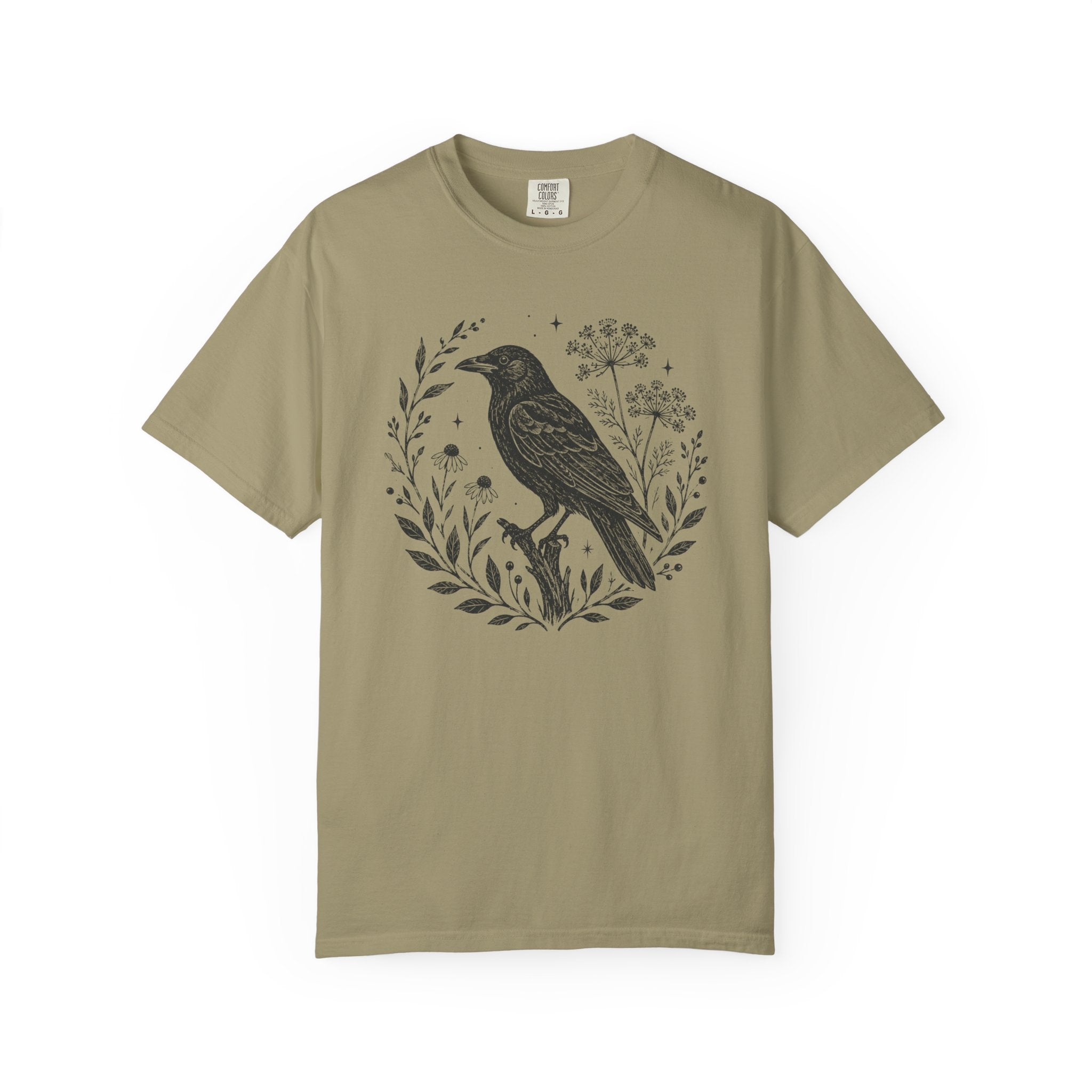 Raven Block Print T-shirt