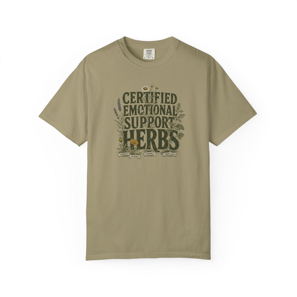 Certified Emotion Support Herbs T-shirt