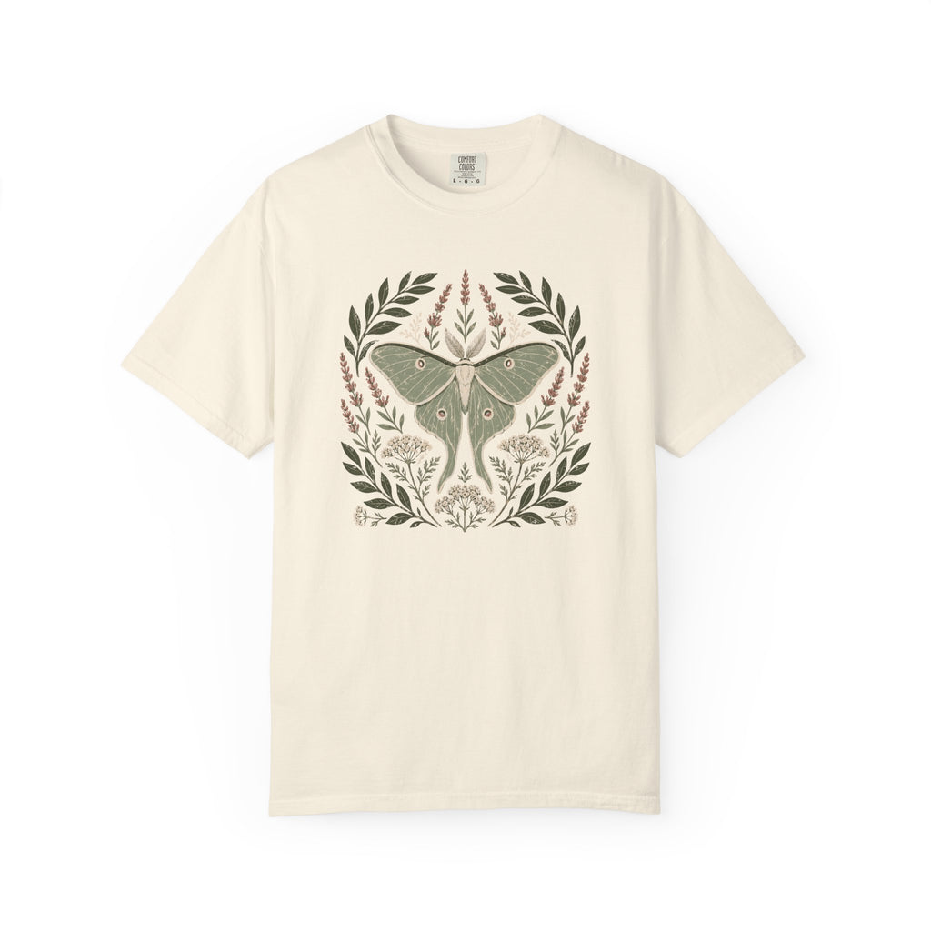 Luna Moth Color Block Print T-shirt