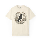 Raven and Queen Anne's Lace Block Print T-shirt